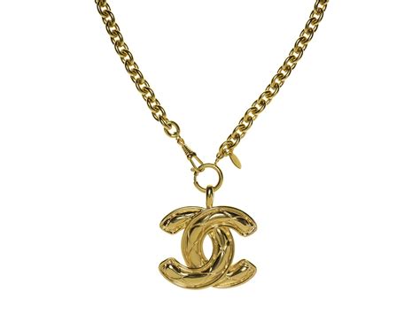 18k gold chanel necklace gold|chanel jewelry 18k gold.